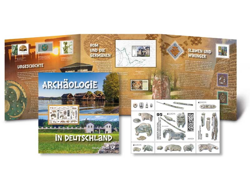 Schmuckblatt Archäologie in Deutschland