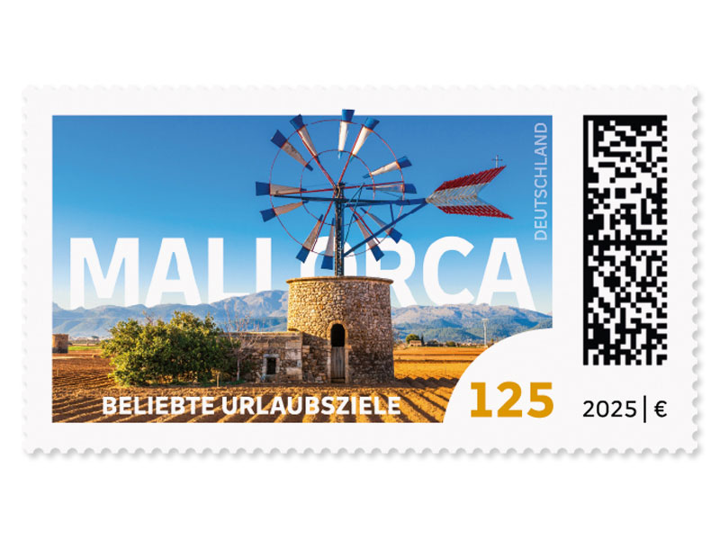 Traditionelle Windmhle auf Mallorca