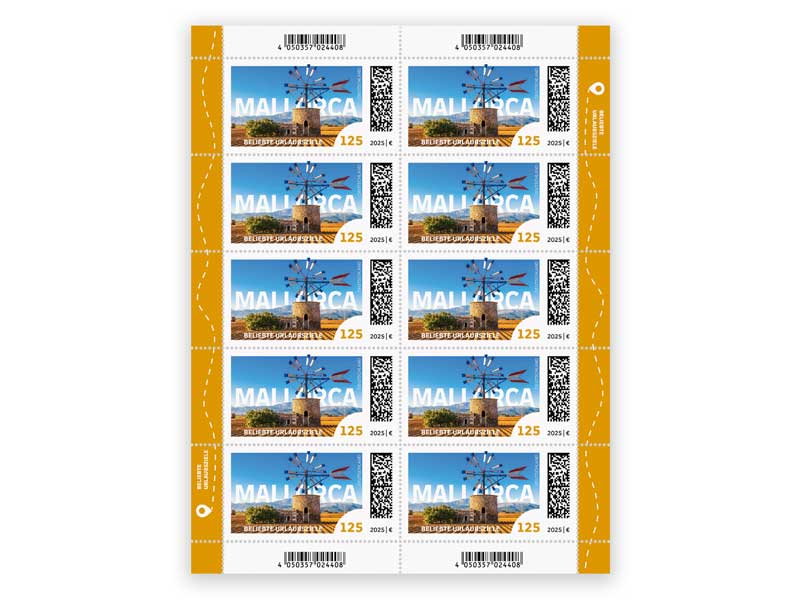 Traditionelle Windmühle auf Mallorca