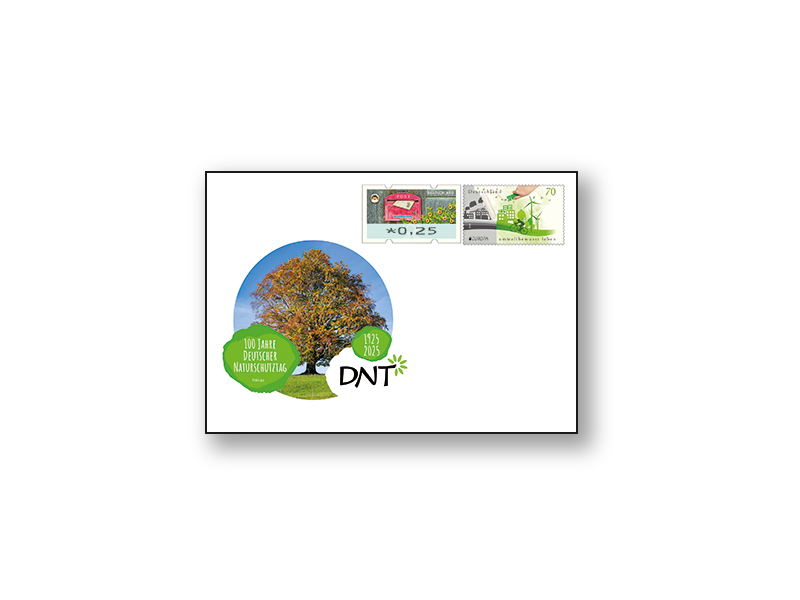 Gedenkbriefumschlag 100 Jahre Erster Deutscher Naturschutztag in München