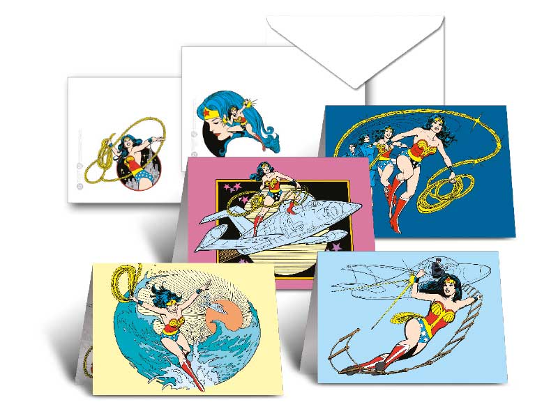 Grußkartenset Wonder Woman