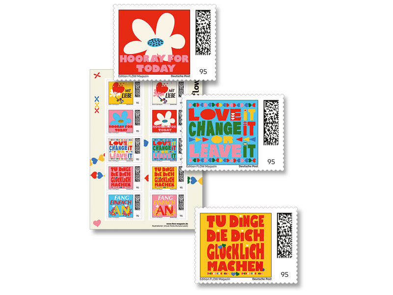 Verschieden Motive zu Achtsamkeit, Lebensfreude und Positivit�t.