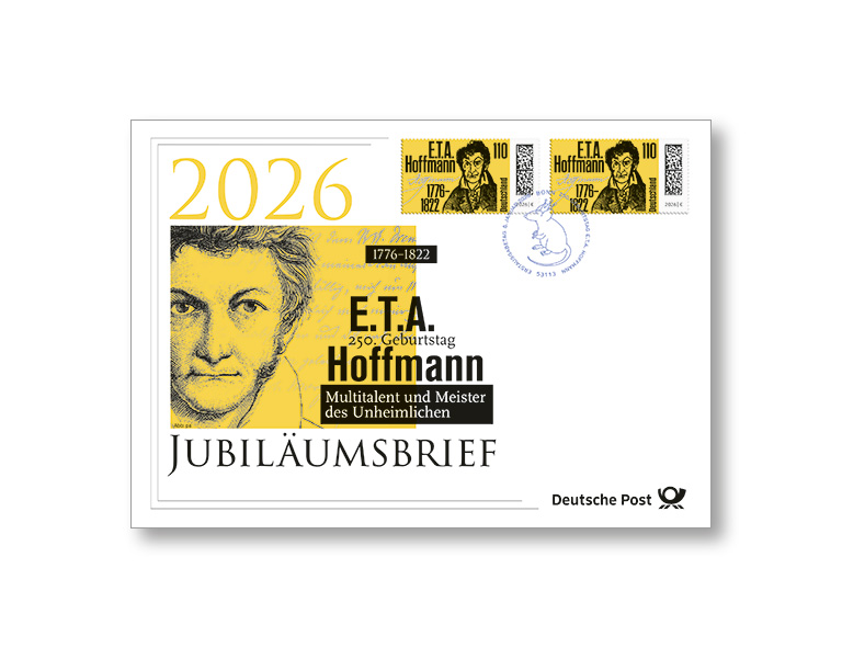 Jubil�umsbrief 250. Geburtstag E.T.A. Hoffmann