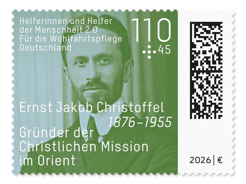 Portr�t Ernst Jakob Christoffel: � CBM Christoffel-Blindenmission