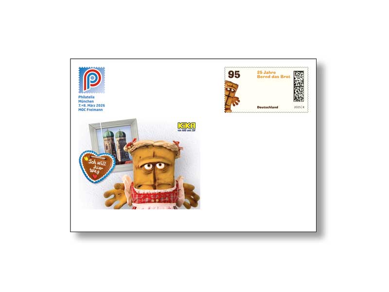 Messebriefumschlag  Philatelia M�nchen 2026
