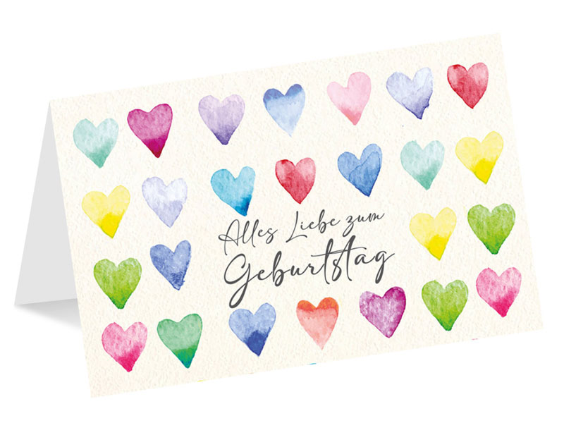 Gl�ckwunschkarte Alles Liebe zum Geburtstag