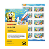 Markenset Spongebob 10 x 0,95 Euro