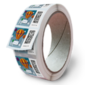 Ballonpost, Briefmarke zu 0,95 Euro, 500er-Rolle 