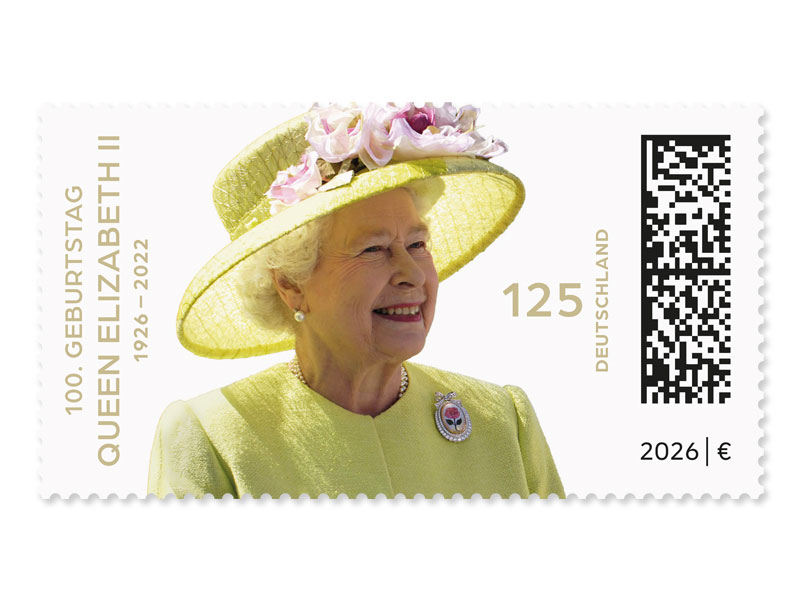 Queen Elizabeth II in gelbem Outfit