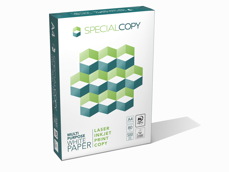 SpecialCopy Kopierpapier, DIN A4, 1 Palette � 200 Pack