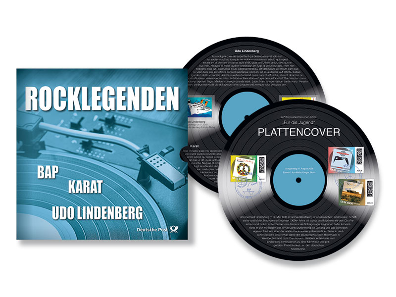 Schmuckblatt Plattencover