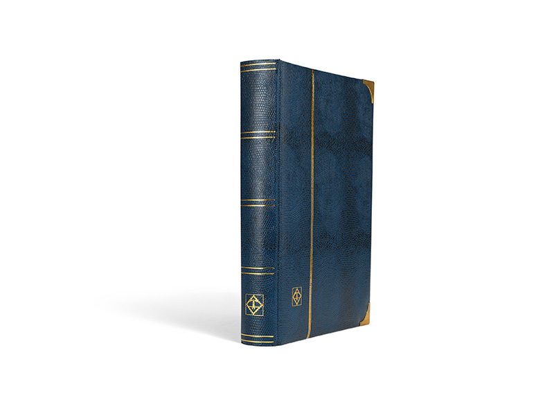 pro-collect-Einsteckbuch, Luxus, 64 Seiten, blau