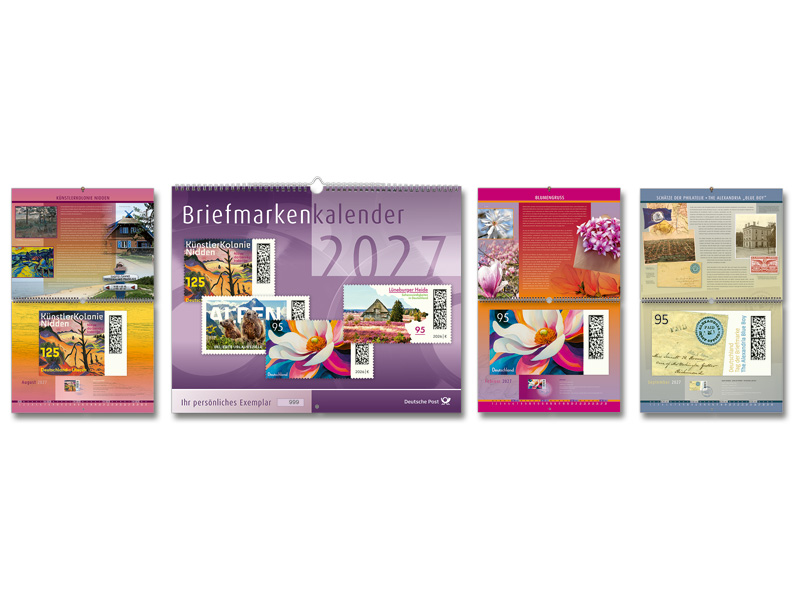 Briefmarkenkalender 2027