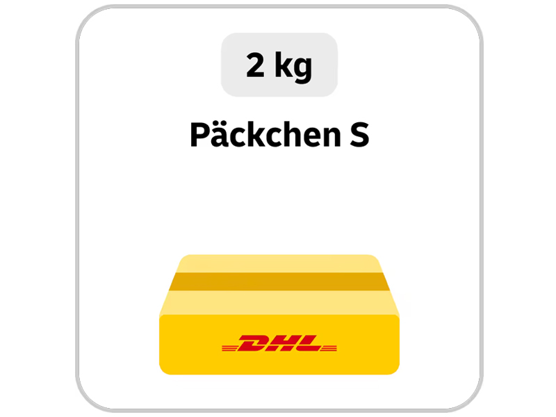 P�ckchenmarke S Deutschland bis 2 kg Internetmarke
