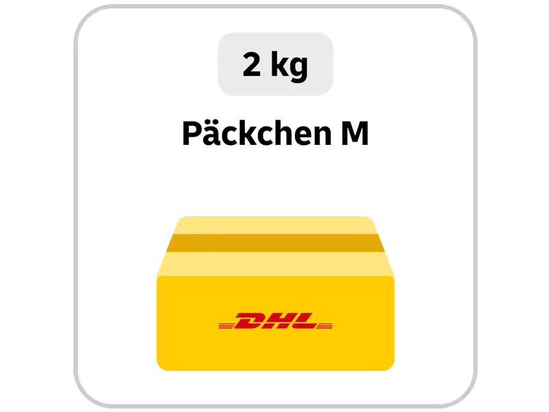 P�ckchenmarke M Deutschland bis 2 kg Internetmarke