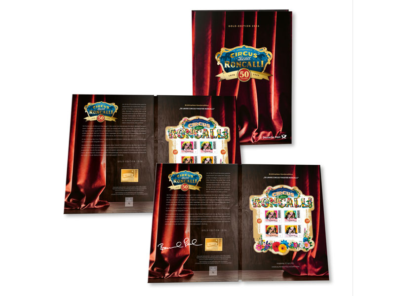 50 Jahre Circus-Theater Roncalli - GOLD-Edition signiert