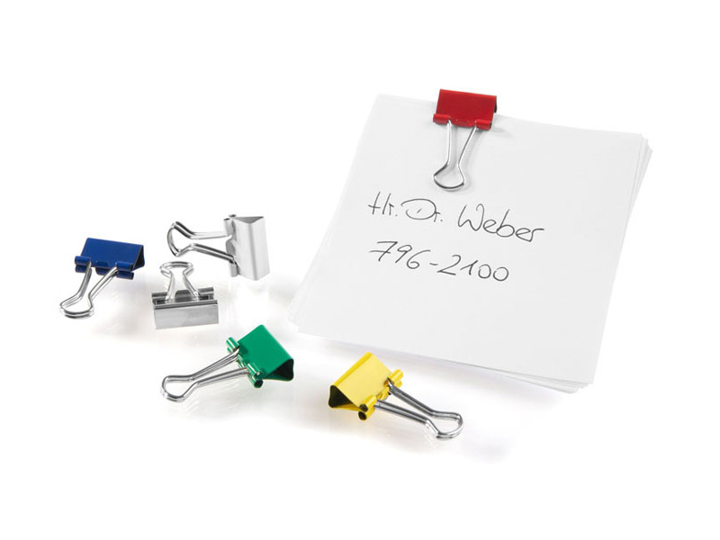 Bild Maul Briefklemmen 214, Briete 19 mm, 12er-Set