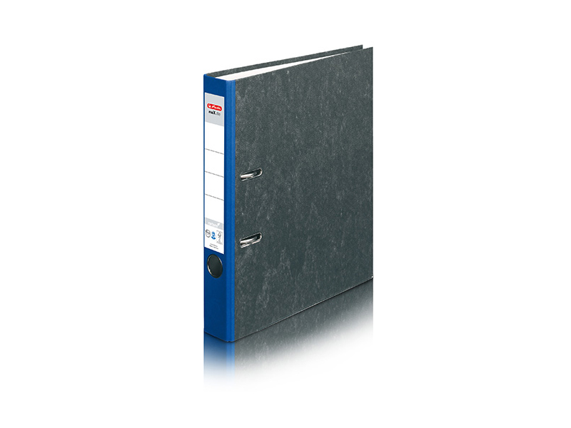 Bild "Herlitz Ordner maX.file nature" DIN A4, 5 cm, blauer Rücken