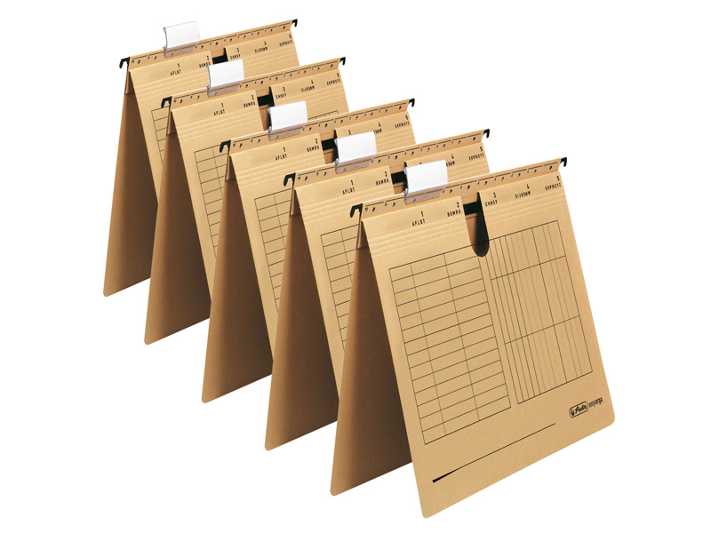 Bild "Herlitz Hngehefter DIN A4" natron, 5er-Set