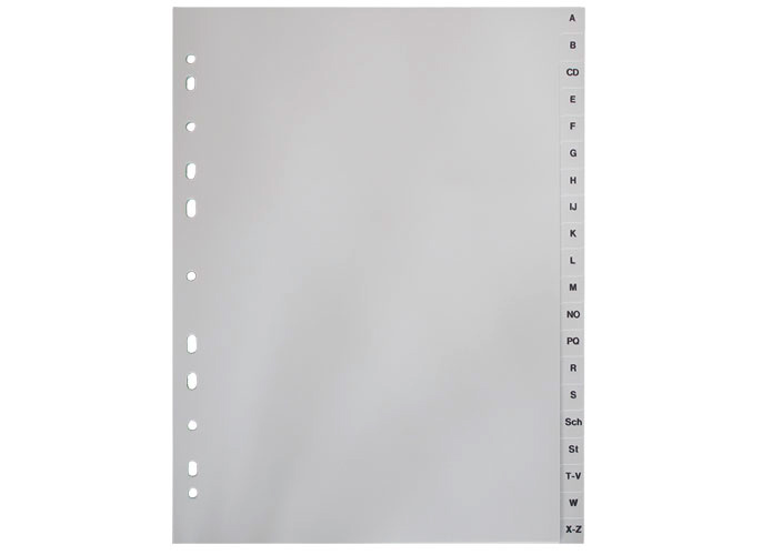 Herlitz Ordnerregister A-Z, berbreite