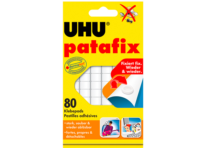 UHU Klebepads patafix, Inhalt: 80 Stück