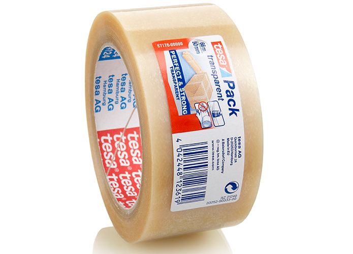 tesa® Packband Solid&Strong 66mx50mm, transparent