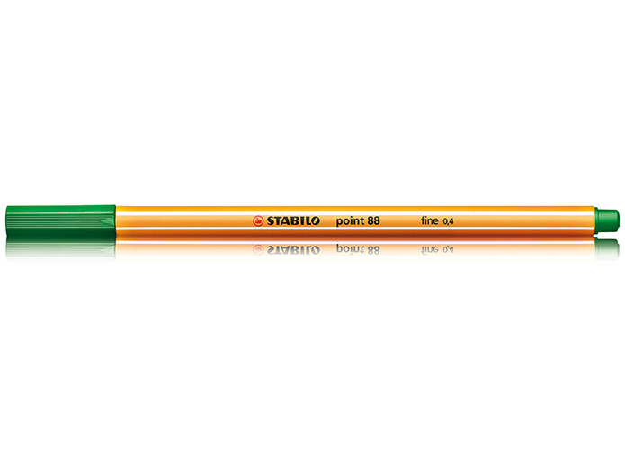 Stabilo Fineliner Point 88, Schriftfarbe: grn