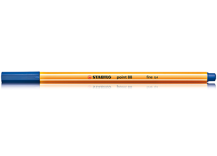 Stabilo Fineliner Point 88, Schriftfarbe: blau
