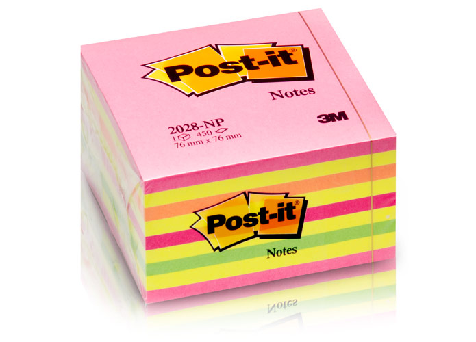 Post-it Notes Block, neonfarben, 2028-NP
