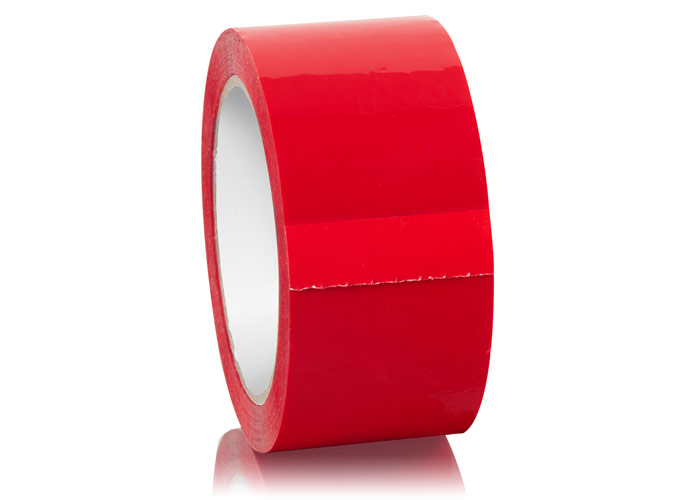 Klebeband farbig, rot