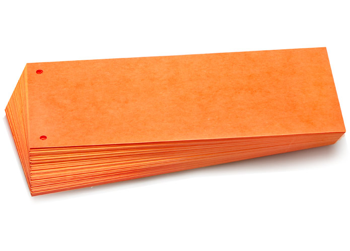Leitz Trennstreifen, orange, 100 Stck