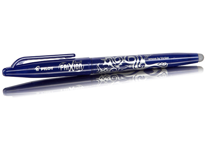 Pilot Rollerball FriXion, Schriftfarbe: blau