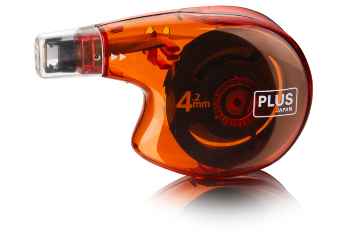 Plus Korrekturroller Correction Roller, orange