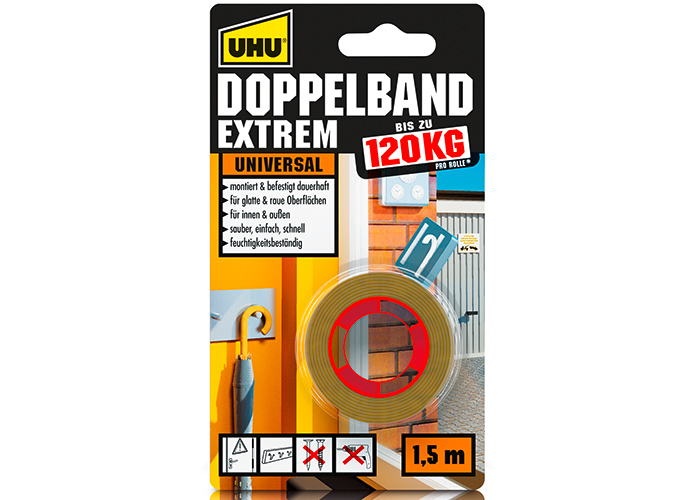 UHU Doppelband Extrem, 1,5 m