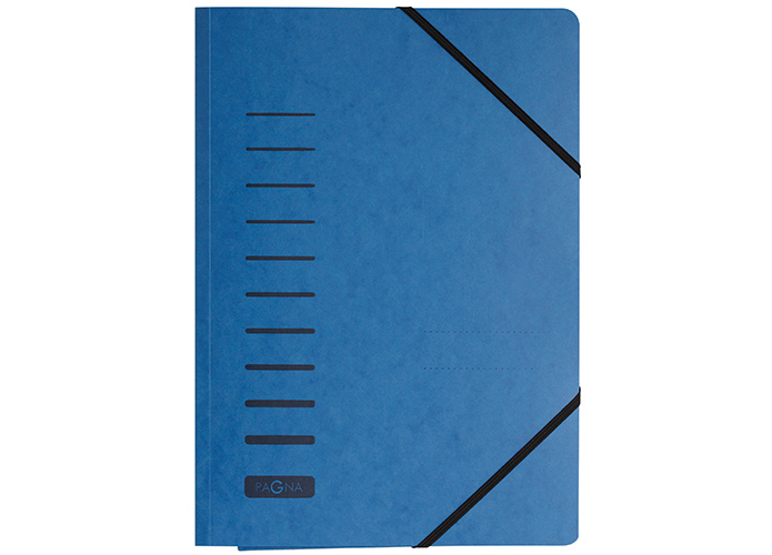 Pagna Aktensammler mit 3 Innenklappen, blau