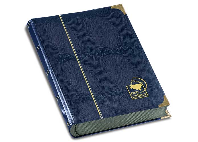 pro-collect-Einsteckbuch, "Luxus", 64 Seiten, blau