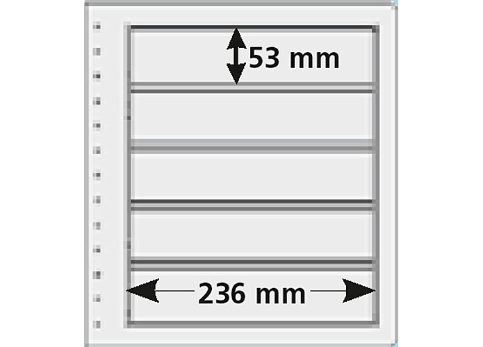 pro collect spezial-Hllen, transparent (10er-Set), Typ 5T-13