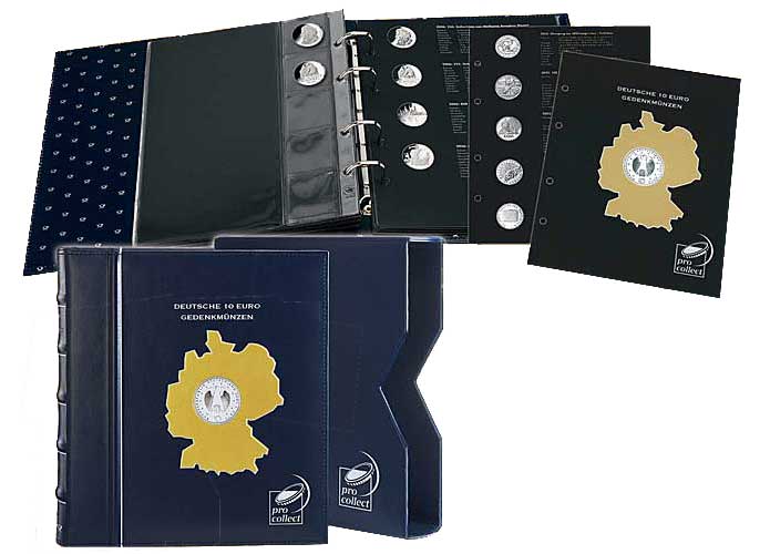 10-Euro Gedenkmnzen Album-Set, Band 2, ab 2010