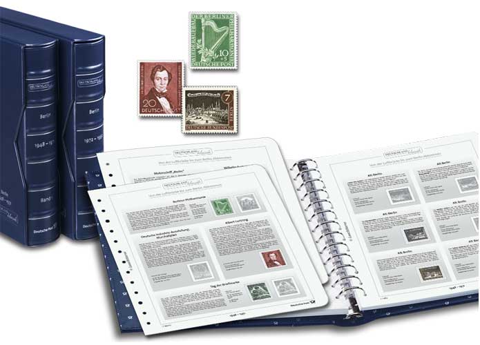 Deutschland klassik, Vordruckalben, "Berlin", 1972-1990 