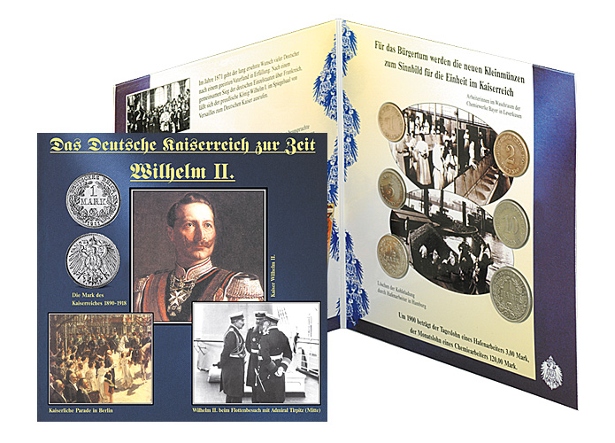 Das deutsche Kaiserreich zur Zeit Willhelm II (Kursmnzen)