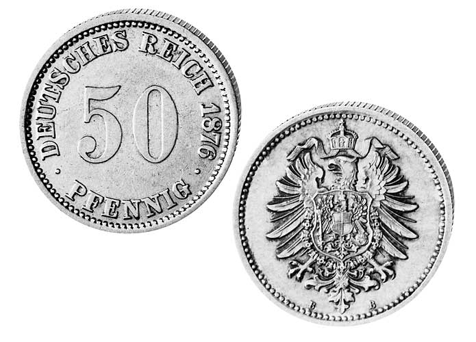 50 Pfennig Deutsches Kaiserreich