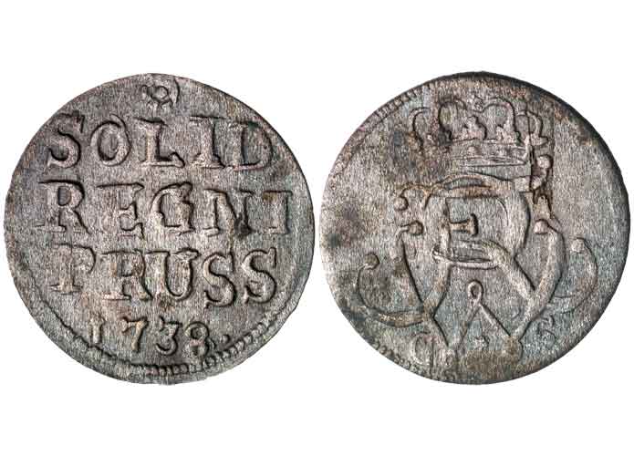 Solidi Friedrich Wilhelm I.  1713-1740