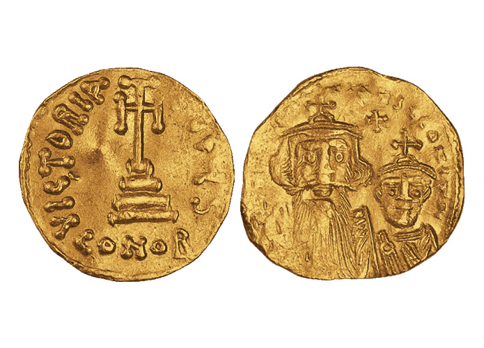 Gold-Solidus "Constans II"