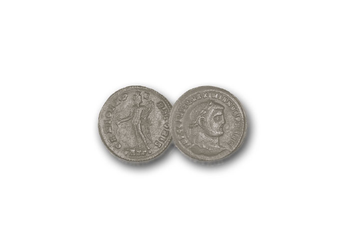 Bronze-Mnzen: "Rmisches Reich" (3./4. Jahrhundert) Kaiser Galerius, Grofollis