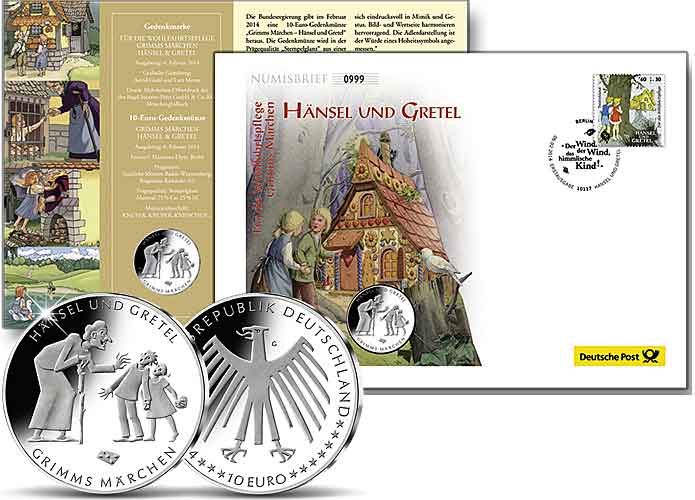 Numisbrief: "Hnsel und Gretel"