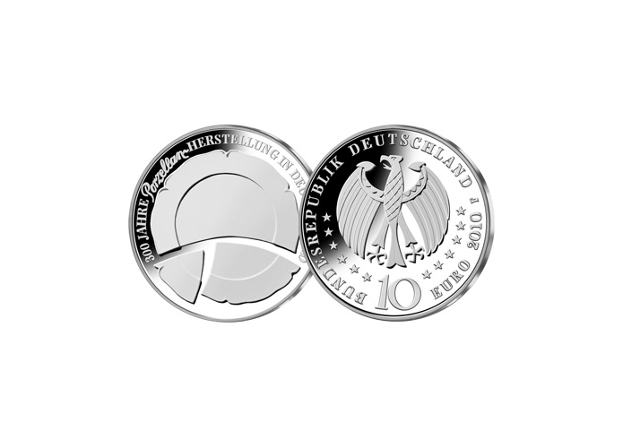 10 Euro 300 Jahre Porzellanherstellung; 2010 (Stempelglanz)