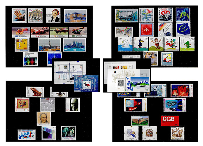 Bund, Briefmarken-Jahrgang 1999
