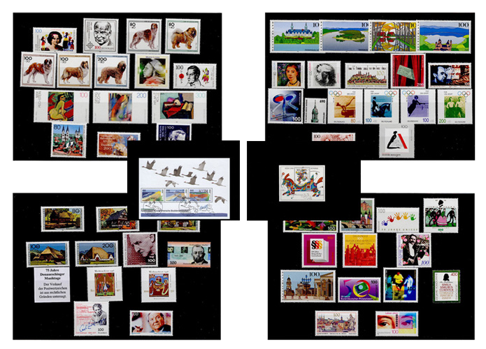 Bund, Briefmarken-Jahrgang 1996