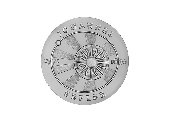 DDR Mnze: 5 Mark "400. Geburtstag Johannes Kepler", 1971 (Vorzglich/Stempelglanz)