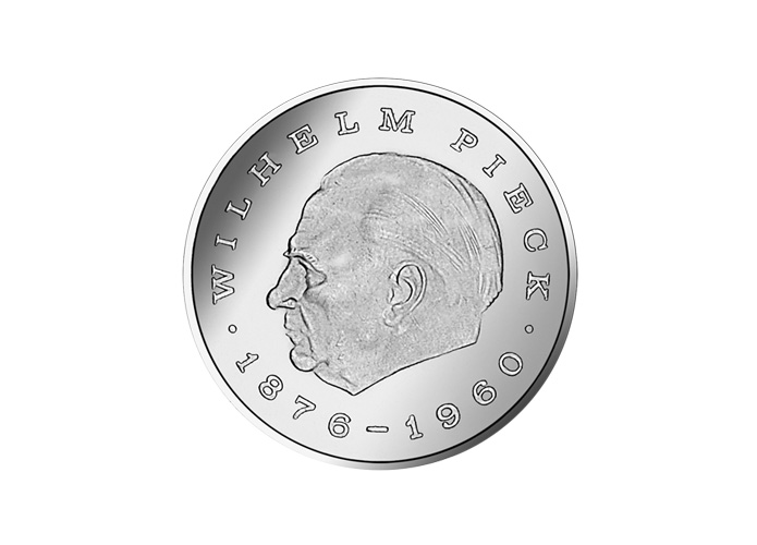 DDR Mnze: 20 Mark "Wilhelm Pieck", 1972 (Vorzglich/Stempelglanz)